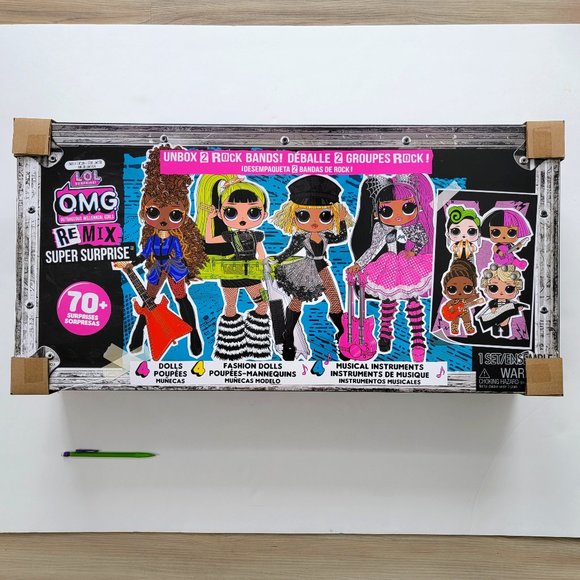 L.O.L. Surprise! Other - VERY LARGE! LOL Rock Bands Super Surprise box with 70+, new, retired L.O.L